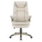 Office Star Products Exec Bonded Lthr Seating Office Chair, Taupe / Cocoa ECH17051-EC21 - alternate 6
