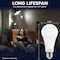 Luxrite A23 LED Light Bulb, E26 Base Bulb, 33 Watts, 4000 Lumens, Dimmable, 4000K Cool White Light, 4PK LR21458 - alternate 6