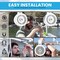 Pyle 8 in Waterproof Off-Road Speakers PLMRWK83WT - alternate 3