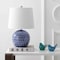 Jonathan Y Ronald 21" Ceramic LED Table Lamp, Navy JYL5044A - alternate 5