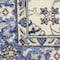 Homeroots 7' X 10' Ivory And Blue Floral Indoor Outdoor Area Rug 573049 - alternate 6