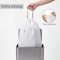 Happimess 5.3-Gallon 20L Drawstring Unscented Trash Can Liner, White, 20-Count, 1 Pack of 20 Liners HPM3000B-W-1SET - alternate 3