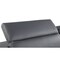 Homeroots 71in Dark Gray and Silver Italian Leather Loveseat 720478 - alternate 5