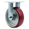 Service Caster 6 Inch Stainless Steel Poly on Aluminum Wheel Rigid Caster with Ball Bearing SCC SCC-SS30R620-PAB - alternate 1