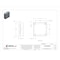 Wiegmann Captive Screws Electrical Enclosures, 12 in H, 4 in D, 12 in W, 1, Steel SC121204 - alternate 3
