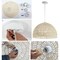 Jonathan Y Campana 8.25" 1-Light Bohemian Modern Woven Rope/Iron LED Pendant, White JYL6512A - alternate 7