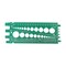 Auveco Standard And Metric Bolt And Nut Gauge Green Plastic 21152 - alternate 1