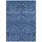 Homeroots 3' X 5' Navy Blue And Denim Blue Floral Washable Indoor Outdoor Area Rug 588894 - alternate 7
