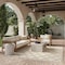 Homeroots 9' X 12' Cream And Beige Trellis Indoor Outdoor Area Rug 551420 - alternate 7