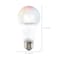 Satco 9.5 Watt, A19 LED, RGB & Tunable White, Starfish IOT, 120 Volt, 800 Lumens, 2PK S11253 - alternate 6