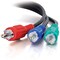 C2G CABLES TO GO 3FT COMPONENT VIDEO CABLE 40956 - alternate 1