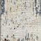 Homeroots 9' X 12' Midnight Ivory And Beige Abstract Washable Indoor Outdoor Area Rug 643581 - alternate 5