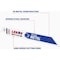 Lenox Reciprocating Saw Blade, MetalWOLF Wave Edge, 8 in, 18 TPI, Medium Metal, 5-Pack 20578818R - alternate 4