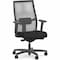 Hon Ignition ReActiv Back Mid-back Task Chair, Black Frame Color, Mid Back, Black, Armrest I2MRL2BC10TK - alternate 1
