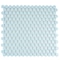 Apollo Tile Cirkel 11.46 in. x 12.4 in. Matte Blue Porcelain Mosaic Wall and Floor Tile 9.87 sqft/case, 10PK ORB88016LBLM - alternate 1