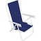 Rio Brands 6-Position Polyester Powder Coated Steel Frame Ipanema Beach Chair SC2300-220728PK6 - alternate 1