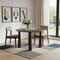 Homeroots 67" Walnut Solid Wood Oval Dining Table 721137 - alternate 2
