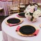 Smarty Had A Party 13" Black Round Disposable Paper Charger Plates (120 Plates), 120PK 2690-RB-CASE - alternate 7