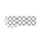 Homeroots 7" X 7" Black and White Quatrefoil Peel and Stick Tiles 399923 - alternate 3