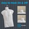 Topmaster Premium Male Shirt Holder, Durable, Lightweight, White Torso with Hanging Hook TMBTHLWH1 - alternate 3