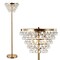 Jonathan Y Jemma 60" Crystal/Metal LED Floor Lamp, Brass Gold / Clear JYL9005B - alternate 3