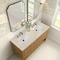 James Martin Vanities Breckenridge 60" Double Vanity, Light Natural Oak, w/ 3 CM Tajnar Eclos Top 330-V60D-LNO-3TJR - alternate 6