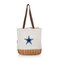 Picnic Time Family Of Brands Dallas Cowboys - Pico Willow and Canvas Lunch Basket, (Natural Canvas) 200-00-187-094-2 - alternate 1