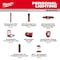 Milwaukee Tool Headlamp, 2 3/4" H, 4 1/2" L, Red, 4V 2018R - alternate 7