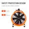 Vevor 12" Portable Extractor Fan Blower 33ft Duct Hose Ventilator Industrial BT-SHT12A-U(S)10 - alternate 5