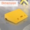 Pyle Portable Lightweight Plastic Curb Ramps PCRBDR27 - alternate 3