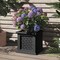 Pure Garden Rattan Style Outdoor Planter Box 14.65-Inch-Square Decorative Flower or Plant Pot 50-LG1469 - alternate 4