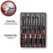 Performance Tool 9 pc. Hook Pick Scraper Set, Chrome Vanadium Steel, Non-Slip Grips W948 - alternate 6