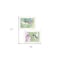 Homeroots Set Of Two Humming Bird 1 and 2 White Framed Print Wall Art, 2PK 408045 - alternate 5