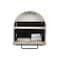 Gibraltar Mailboxes Mailbox Gibraltar es Reliant Contemporary Galvanized Steel Post Mount White Powder Coated MB981W01 - alternate 9