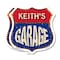 Signmission Keith's Garage, 6 inch X 6 inch, Plastic Sign, 2PK SHI-P-2PACK-6-383-KEITH - alternate 1