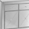 Homeroots Glamorous Mirrored Bling Two Door Storage Accent Cabinet 401709 - alternate 4