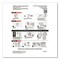 Command Folding Clothes Hanger Arm, Individual Slots for 5 Clothes Hangers, Plastic, White, Supports 7.5 lb 17029-ES - alternate 4