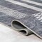Jonathan Y Vichy Geometric Striped Non-Slip Machine-Washable Slate Gray/Ivory 5 ft. x 8 ft. Area Rug WSH122C-5 - alternate 6