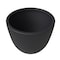 Leisuremod Dahlia Tapered Round Fiberstone & MgO Clay Planter with Cover, Weather-Resistant DP14BL - alternate 3