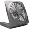 Treva/O2Cool 10" Blade Dia Compact Fan, 2 Speeds, Gray, Plug-in with the AC adapter FD10101A - alternate 1