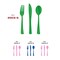 Smarty Had A Party Green Disposable Plastic Party Cutlery Set, 1800PK 410CS-G-CASE - alternate 5