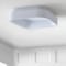 Jonathan Y Rafael 17.7 in. Integrated LED Metal Flush Mount Ceiling Light, White JYL7207A - alternate 8