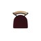 Holland Bar Stool Co Eleanor 25in Swivel Counter Stool with Bronze Finish, Medium Back and Canter Bordeaux Seat 880 - alternate 6