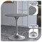 Leisuremod Round 27.55 in W, 29.34 in L, Sintered Stone/Stainless Steel, Grey VT20BS-27GRS - alternate 5