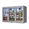 Koolmore 3 Door Stainless Steel Back Bar Cooler Counter Height Glass Door Refrigerator BC-3DSW-SS - alternate 7
