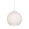 Afx Cleo 8in Med Base Pendant - 60 - White CLEP08WH - alternate 4