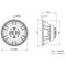 B And C 12-in Coaxial with Twin onboard voice coils for full range sound w/ weather resistant finish 12FHX76-8 - alternate 4
