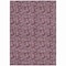 Homeroots 3' X 5' Merlot Mauve And Ivory Floral Washable Indoor Outdoor Area Rug 581900 - alternate 6