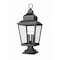 Z-Lite Raphael Sand Black 4 Light Outdoor Pier Mounted Fixture 5029PHXLS-LSQPM-BK - alternate 1