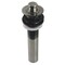 Kingston Brass Lift and Turn Sink Drain with Overflow, 17 Gauge, Black Stainless KB300VN - alternate 1